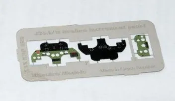 MMP4802 J 35A/B Draken Instrumentenbrett (farbbedruckt)