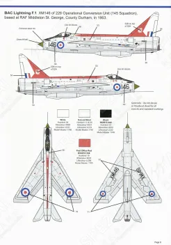 MAL72183 Lightning F.1 / F.1A / F.2 & T.4 Teil 5