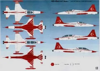 AID7209 NF-5A/B Freedom Fighter Turkish Stars