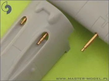 AM72009 MG FF (20 mm) Rohre und MG 17 Rohrspitzen (7,92 mm)