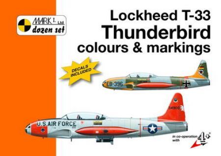 MKD7208 T-33 Thunderbird Colours and Markings