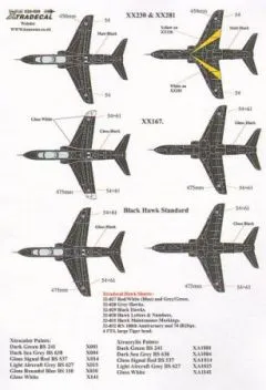 XD32029 Hawk T.1A (in Schwarz)