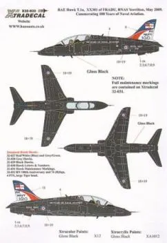 XD32032 Hawk T.1A Special Schemes FRADU/4 FTS