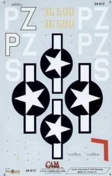 CAM24012 P-51B Mustang 486th FS/352nd FG