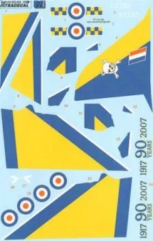 XD32035 Hawk T.1A Sonderanstrich 100 Sqn RAF