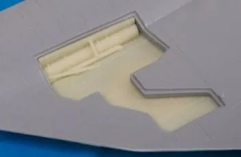 MMK4839 Saab 37 Viggen Fahrwerkschächte