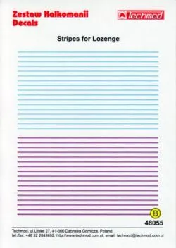 TMD48055 Lozenge Stripes