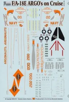 TB48240 F/A-18E Super Hornet VFA-147 Argonauts
