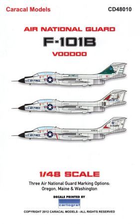 CD48010 F-101B Voodoo Air National Guard