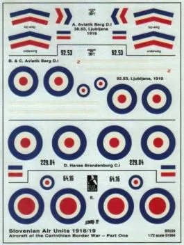 BRP002 Carinthian Air War 1918/19