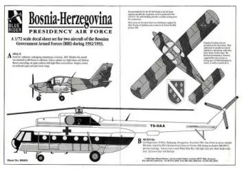 BR7805 UTVA-75 (S.A. Bulldog) und Mi-8 &quote;Hip&quote;