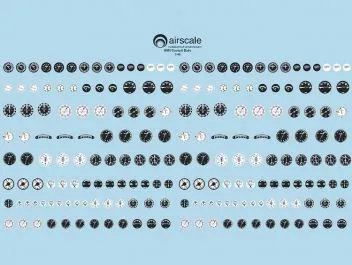 AS48WW1 Cockpit Instruments for Allied and German Aircraft WW I
