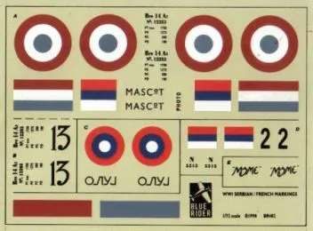 BR7402 Serbische Luftwaffe WK I
