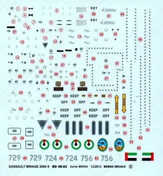BD48092 Mirage 2000-9EAD