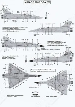 BD72055 Mirage 2000B / D