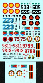 BD72065 MiG-21 Fishbed & F-7 Airguard