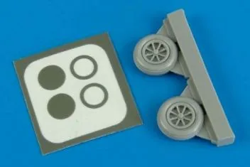 AI72284 P-40M/N Warhawk Wheels with Paint Mask