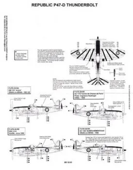 BD32003 P-47D Thunderbolt