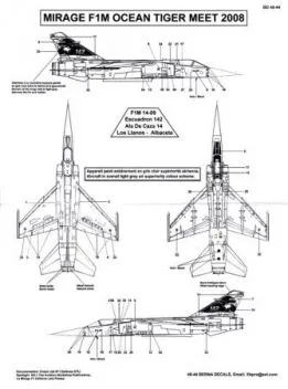 BD48044 Mirage F1M Ocean Tiger Meet 2008