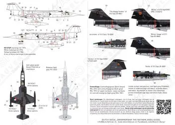 DD48066 F-/TF-104G Starfighter niederländische Luftwaffe