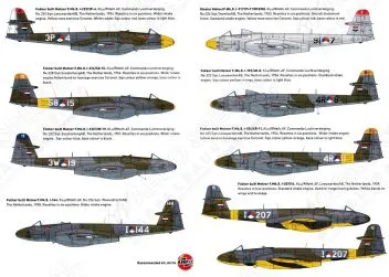 DD48079 Meteor Royal Netherlands Air Force and Navy