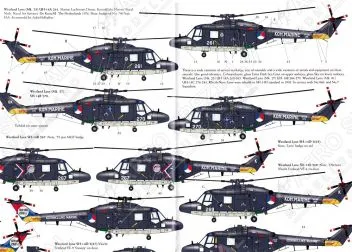 DD72074 Lynx niederländische Marine & Jets USAFE Soesterberg