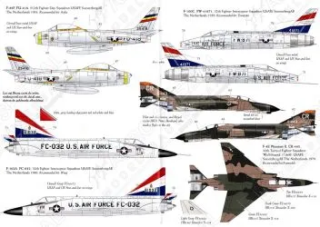 DD72074 Lynx niederländische Marine & Jets USAFE Soesterberg