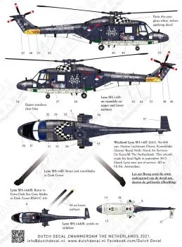 DD72074 Lynx niederländische Marine & Jets USAFE Soesterberg