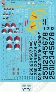 DD72100 Atlantic, Avenger, PC-7 & Wasp niederländische Luftwaffe und Marine