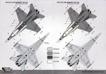 DXM31517 F/A-18C/D Hornet VX-9 Vampires
