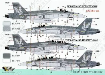 DXM48047 F/A-18C/D Hornet VX-9 Vampires