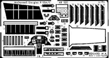 ED48120 F-15A/C Eagle Interal Details; 1 Set