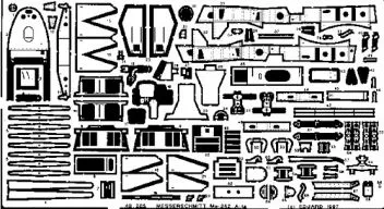 ED48205 Me 262 A-1a Detail Set