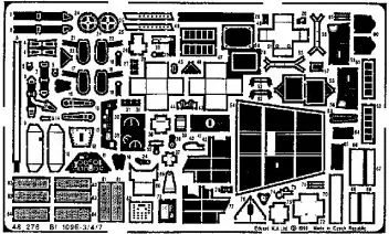 ED48276 Bf 109 E-3/E-4/E-7 Detail Set