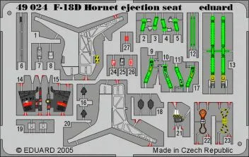 ED49024 F/A-18D Hornet Ejection Seat Details