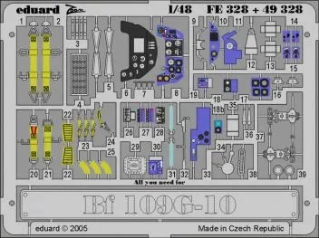 ED49328 Bf 109 G-10 Detail Set