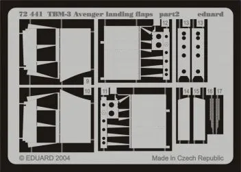 ED72441 TBM-3 Avenger Flaps
