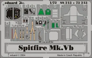 ED73213 Spitfire Mk. Vb Detail Set