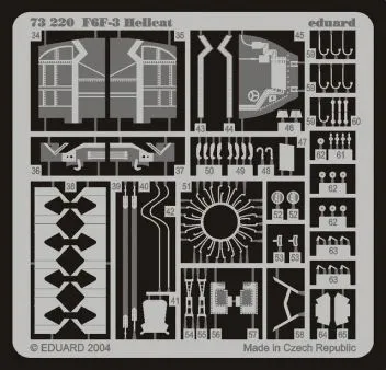 ED73220 F6F-3 Hellcat Detail Set