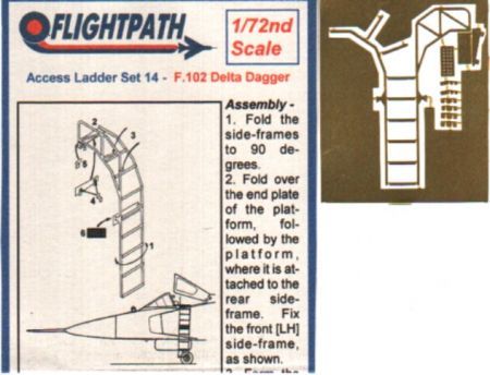 FP72143 F-102 Delta Dagger Einstiegsleiter