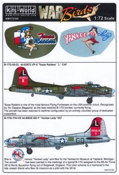 B 17g Flying Fortress Texas Raiders Yankee Lady