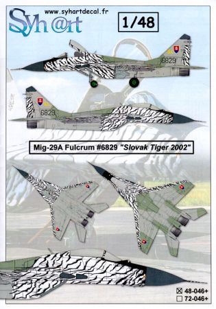 SY48046 MiG-29 Fulcrum-A Slovak Tiger
