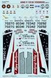 CD48058 F-101B Voodoo North Dakota, Minnesota & Texas ANG