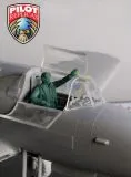PRF4812 Saab J 21 Pilot (sitzend)