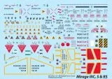 MC32015 Mirage IIIC/S/RS Stencils Swiss Air Force