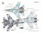 HUN72160 Su-27 Flanker Russian Air Force