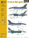 TB48256 F-16C Block 32 Fighting Falcon Aggressors