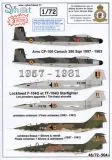 SY72904 CF-100 Canuck & F-/TF-104G Starfighter belgische Luftwaffe
