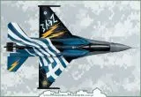MOD48120 F-16C Block 52+ Fighting Falcon Zeus Demo-Team