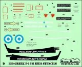 MOD72120 F-16C Block 52+ Fighting Falcon Zeus Demo Team